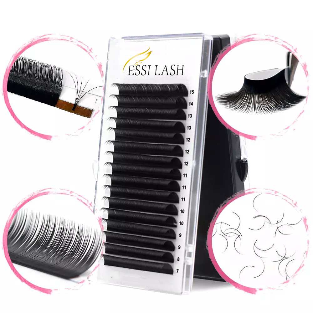 Custom Individual Lashes Lashboxla Cashmere Volume Fast Fanning Eyelash Extension